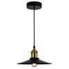 Cwi Lighting 1 Light Black Mini Pendant 9605P9-1-101